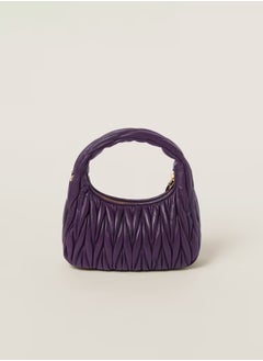 Miu Miu Wander quilted nappa leather hobo Crossbody Shoulder Bag  - Image 3