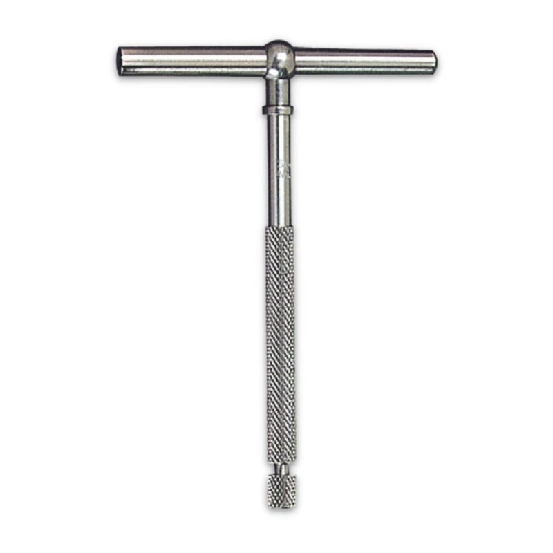Starrett Telescoping Gage with One Arm - Ideal for Determining True Size of Holes, Slots and Recesses - 1-1/4" - 2-1/8" Range, 2-3/8" Handle Length - 229C - Image 1