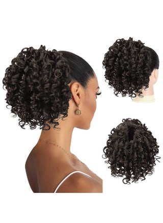 Drawstring Ponytail Afro Kinky Curly Ponytails For Black Women 6 Inch African American Ponytail Extensions Synthetic Hair With 2 Combs And Elastic Net (2) - pzsku/ZF09173F94111DD85D499Z/45/_/1719052377/faef841e-6577-42e6-883b-c59a543d5414