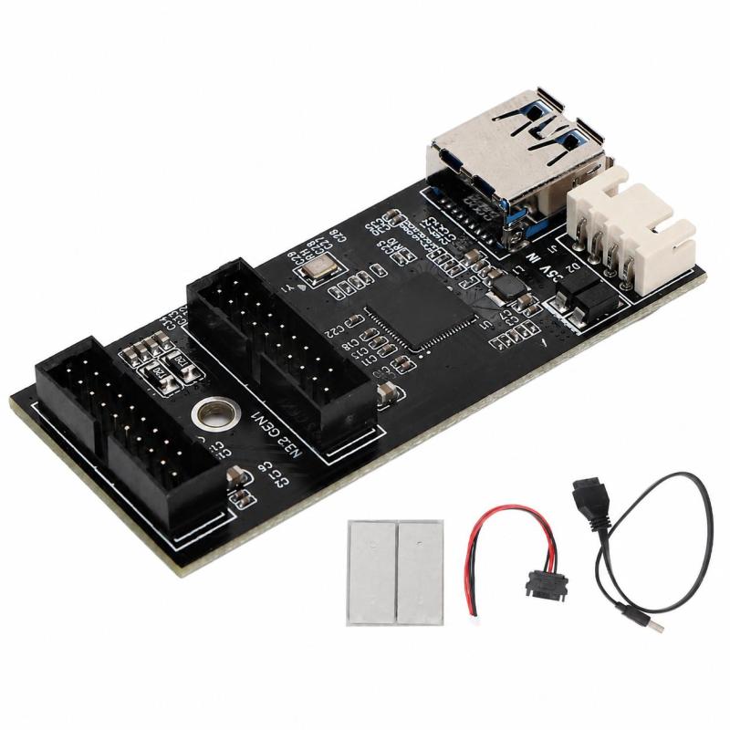 USB 3.2 PCI-E Card: 5Gbps Transmission Speed, High Stability - Widely Compatible USB Expansion Card for Desktop Computers - Image 1