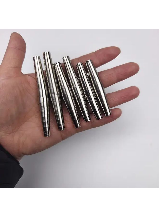 6 Pcs Heavy Duty Carbon Steel Spring Set For Garden Pruning And Jewelry Pressing - Image 1