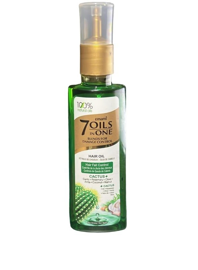 7 Oils In One With Cactus Blends For Hair Fall Control Hair Oil 100 ML