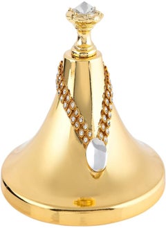 Almarjan Almarjan 0.75 Liter Acrylic Canister Bowl, White And Gold - M626017MT  - Image 4