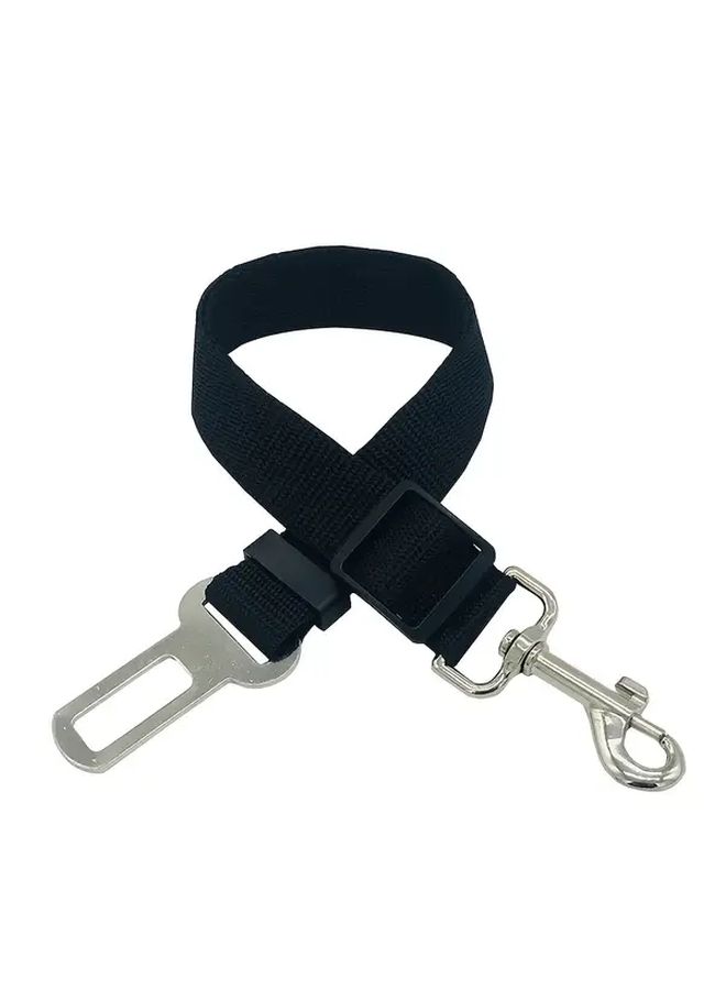 Dog Car Seat Belt Safety Protector For Cars Trucks SUV Heavy Duty Reflective Red Breakaway Leash Collar With Adjustable Strap And Secure Buckle For Small Medium Dogs Travel Everyday Use - Image 5
