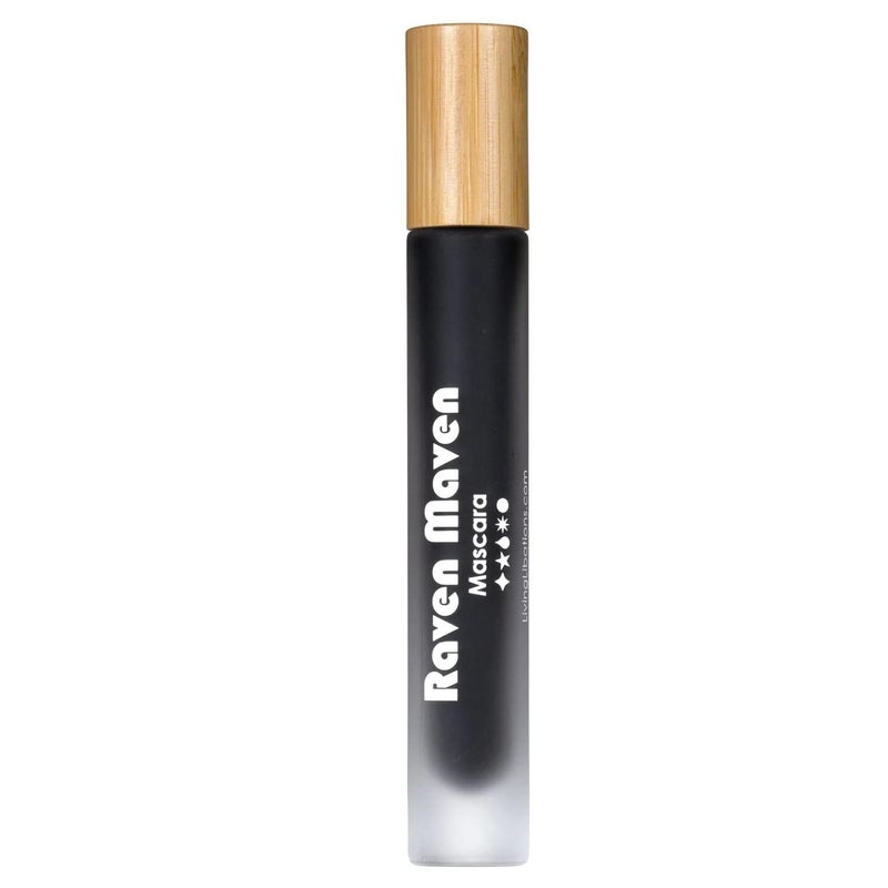 Living Libations Raven Maven Mascara Natural Wildcrafted CrueltyFree Clean Beauty 033 fl oz 10 ml