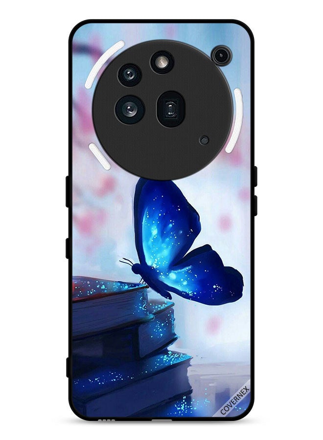 Covernex Nothing Phone (3a) Pro Protective Case Cover Butterfly Sitting On Books - Image 1