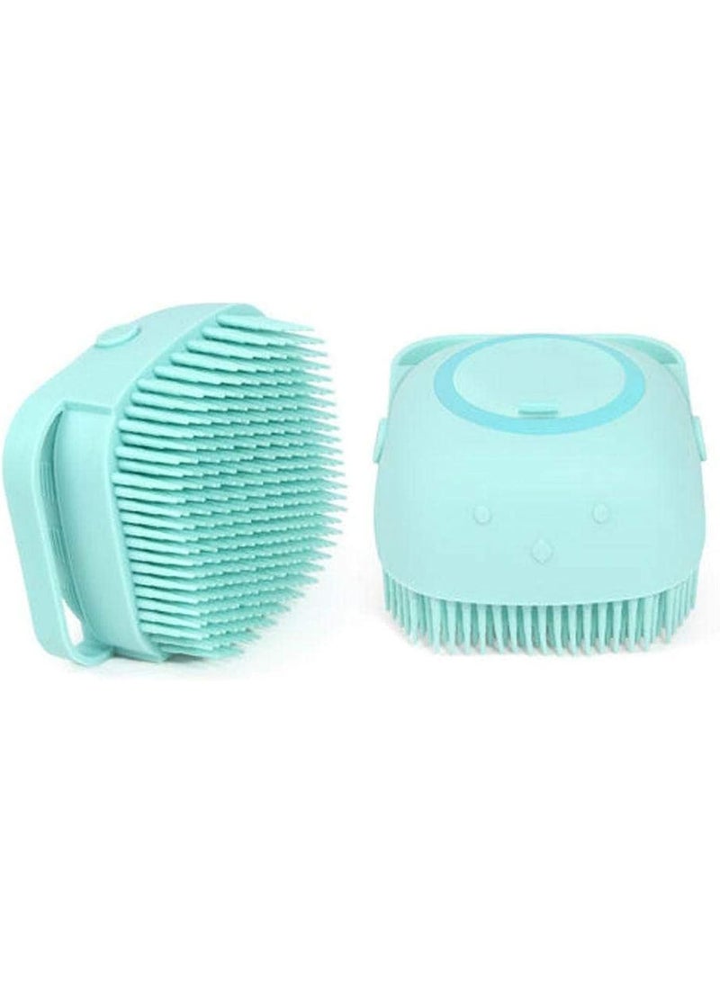 Silicone Soap Dispensing Body Brush – Soft Bristle Skin Cleaning Tool for Deep Cleansing and Gentle Exfoliation – Refillable Shower Scrubber - Image 1