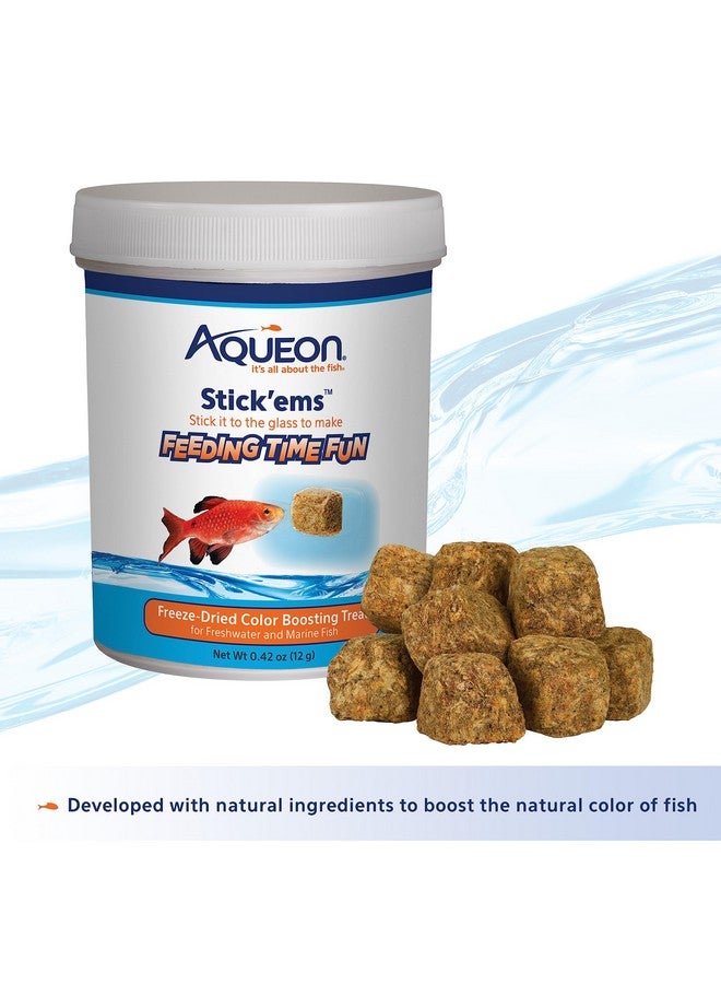 أكيون مكافأة الأسماك المجففة بالتجميد من Stick'Ems، 0.42 أونصة - Image 2