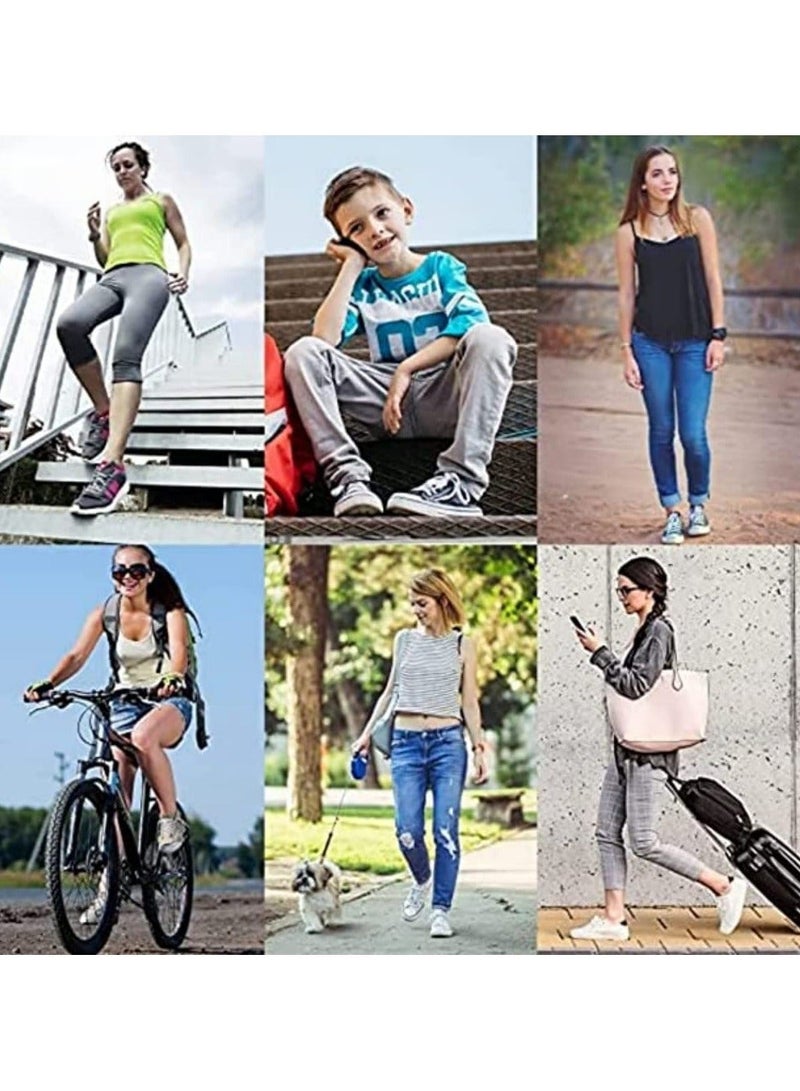 Shoelaces, 3 Pair Flat Shoe Laces, Wide Shoelaces for Athletic Running Sneakers Shoes Boot Strings - Image 4