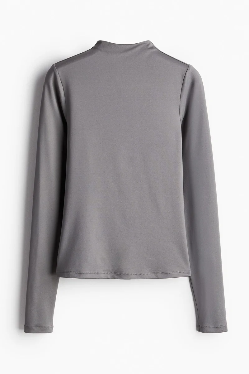 H&M Turtleneck Jersey Top