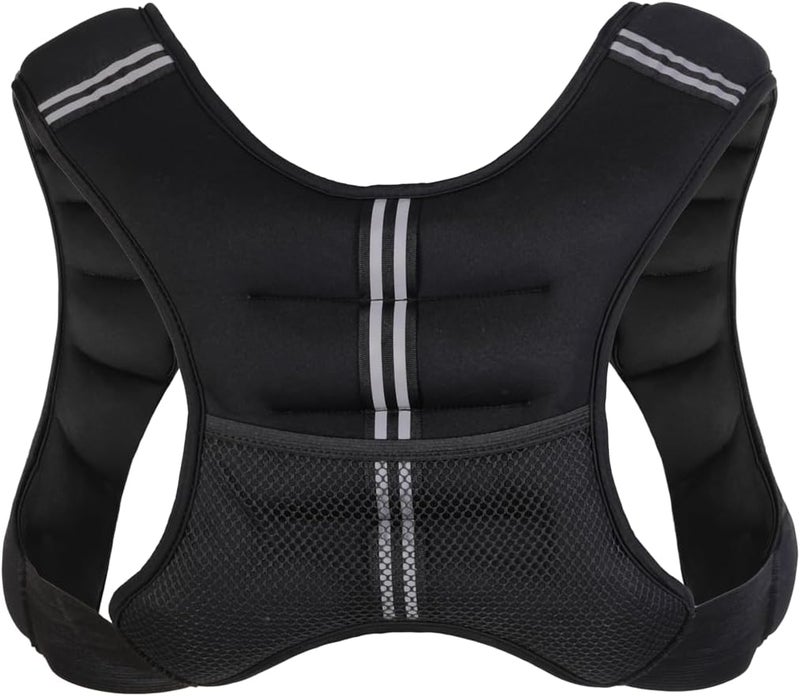 RUNmax 20LBS - 150LBS Adjustable Weighted Vest Wtih Shoulder Pads Option for Men and Women - Image 3