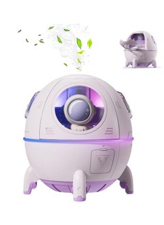 Generic Mini Humidifier for Bedroom, Portable Essential Oil Diffuser, 220ml Quiet Space Capsule Humidifier for Baby, Kids, and Nursery  - Image 1