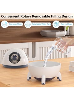 Generic Mini Humidifier for Bedroom, Portable Essential Oil Diffuser, 220ml Quiet Space Capsule Humidifier for Baby, Kids, and Nursery  - Image 4
