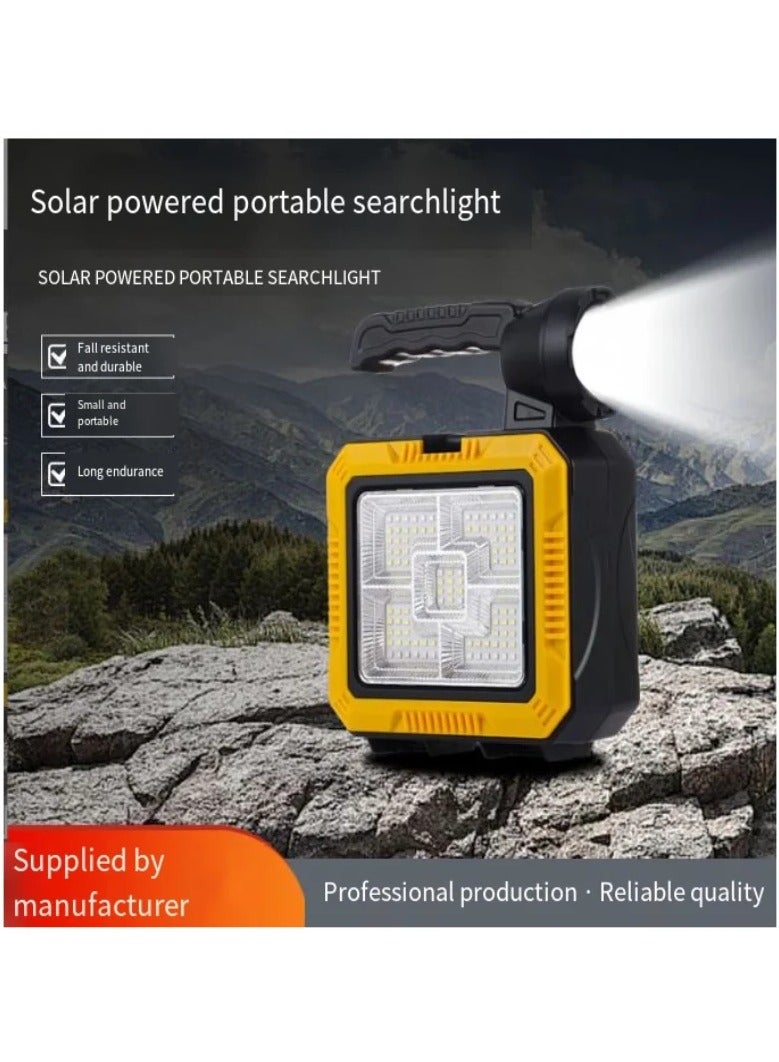Multifunctional Solar Portable Lamp with Toolkit Dual Light Source Solar Charging Built-in Tool Set for Camping Emergency and Repairs  - Image 3