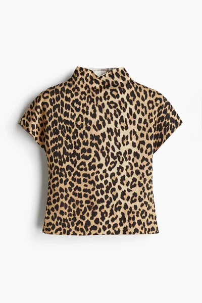 H&M Turtleneck Jersey Top