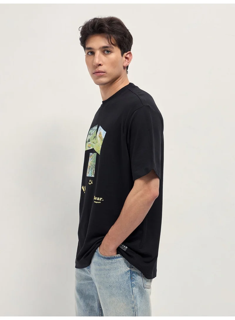 THE BEAR HOUSE  Men’s Short Sleeve T-Shirt | Casual, Comfortable & Stylish Everyday Wear | Perfect for Work, Travel, or Relaxed Outfits | Versatile All-Season Essential for Any Occasion for Men | Best Price UAE