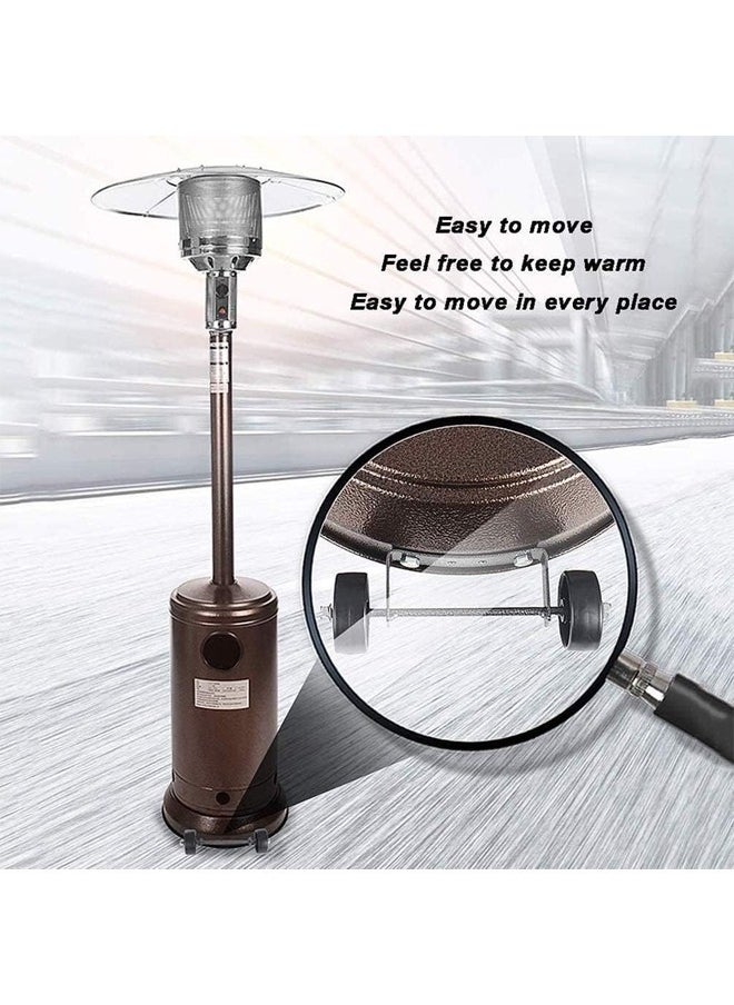 TOSCANA U - Gas fireplace and heater with wheels for outdoor patios, gardens and restaurants - Image 1