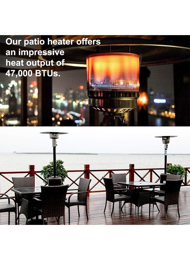 TOSCANA U - Gas fireplace and heater with wheels for outdoor patios, gardens and restaurants - Image 1