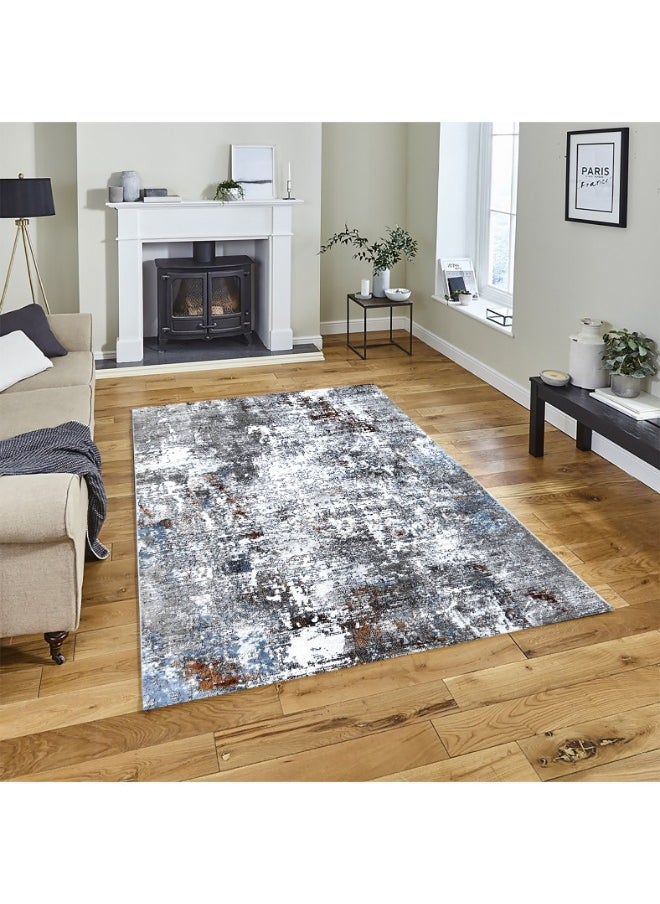 HANDPICKED FURNITURE Handpicked Furniture Abstract Multicoloured Rug, Ultra Soft Area Carpets For Bed Room, Living Room, And Dining room, Antislip Floor Carpets, Easy To Clean, Made In Turkey, Rectangle  - Image 1