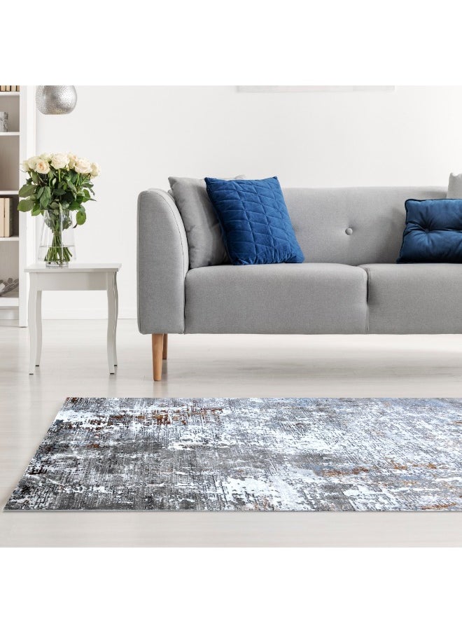HANDPICKED FURNITURE Handpicked Furniture Abstract Multicoloured Rug, Ultra Soft Area Carpets For Bed Room, Living Room, And Dining room, Antislip Floor Carpets, Easy To Clean, Made In Turkey, Rectangle  - Image 2
