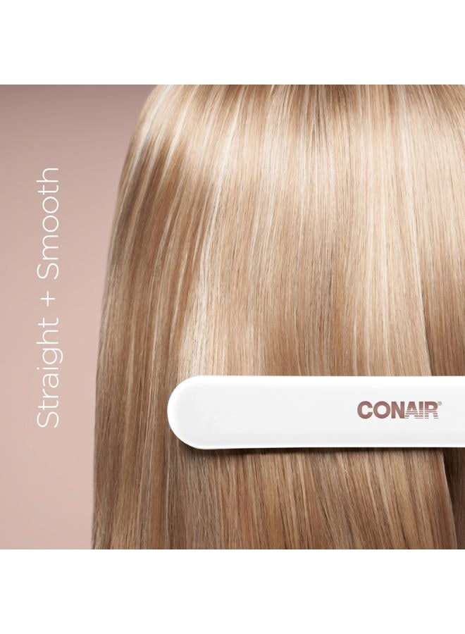 CONAIR Double Ceramic Flat Iron, 1 1/4-inch Hair Straightener - Image 5