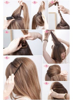 AnHua ® 1Pc Charming Bump It Up Volume Inserts Do Beehive Hair Styler Tool Hair Comb Hot (Beige)  - Image 5