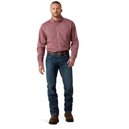 Ariat FR M5 Slim Basic Stackable Straight Leg Jeans - Men’s Comfortable Denim - Image 3