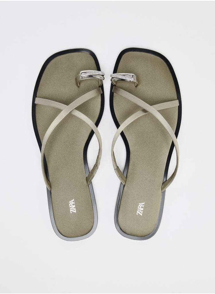 Zara Toe-detail sandals  - Image 5