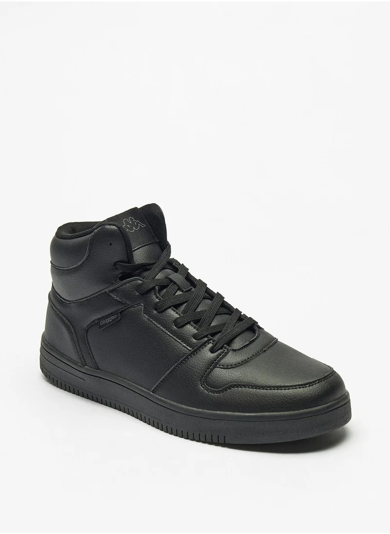 كابا Mens Lace Up High Top Sneakers