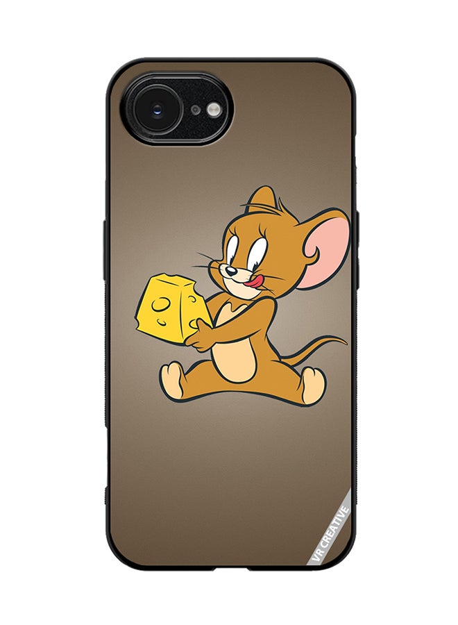 Protective Case Cover For Apple iPhone 16e Jerry Design Multicolour
