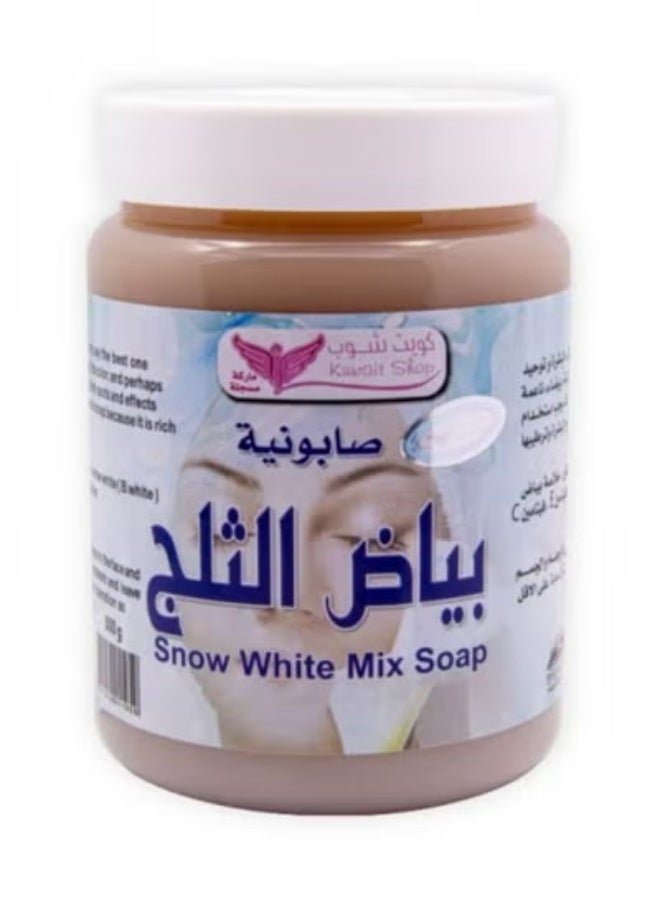 كويت شوب صابونية بياض الثلج 500 جم - Image 1