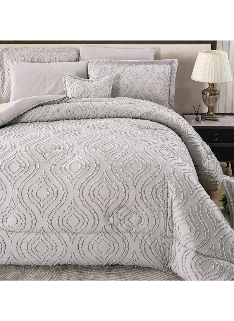 Hi homey - Comforter Set- Bed in a Bag 8 Pieces set All Season Bedding Sets with Comforter & Luxurious Microfiber Fabric comforter set - Image 1