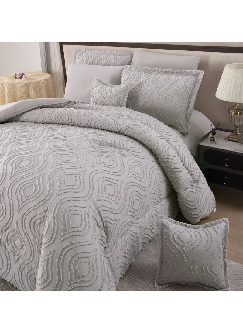 Hi homey - Comforter Set- Bed in a Bag 8 Pieces set All Season Bedding Sets with Comforter & Luxurious Microfiber Fabric comforter set - Image 1