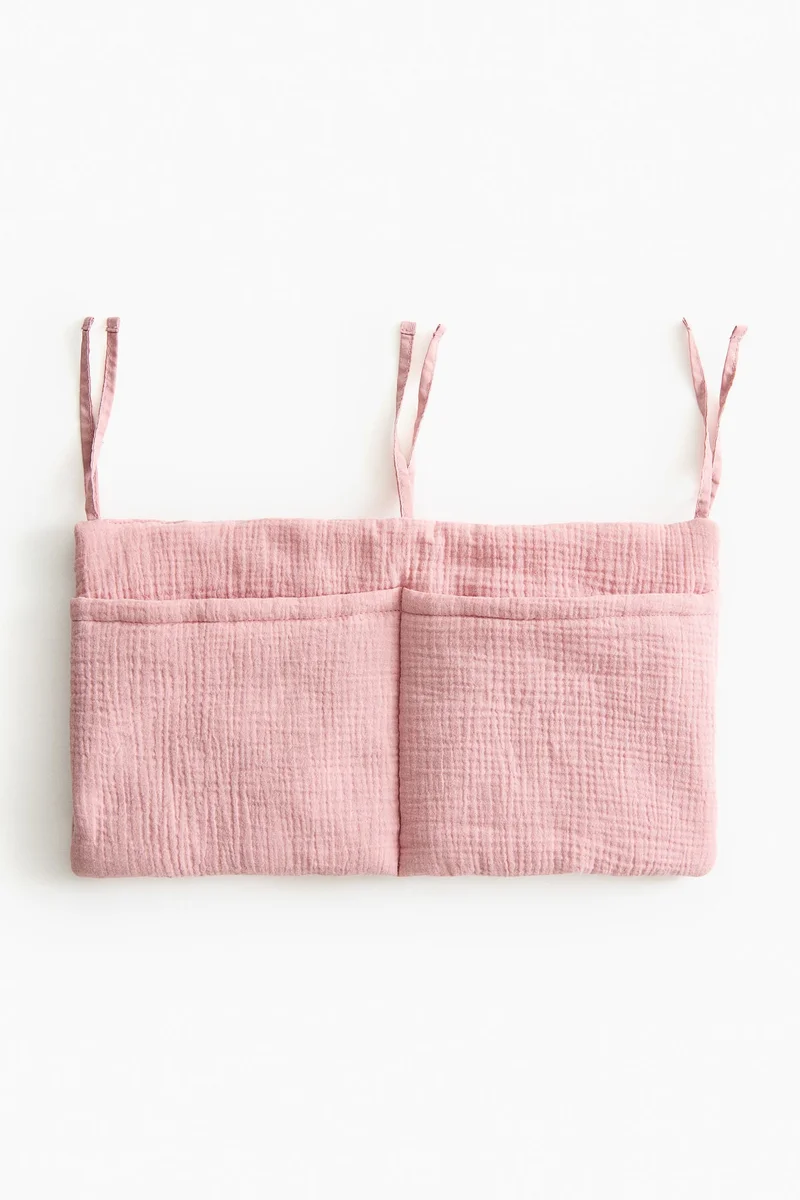 H&M Wall-hanging muslin storage