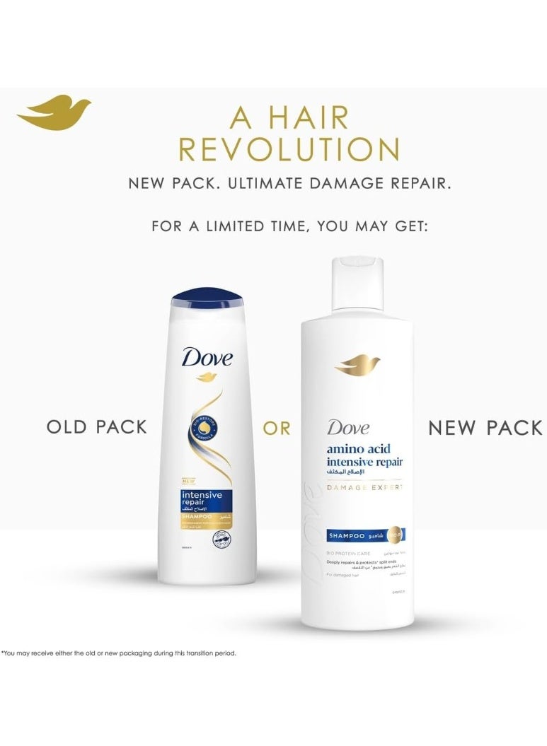 DOVE Shampoo Amino Acid Intensive Repair, deeply repairs & protects* split ends, 200ml - Image 3