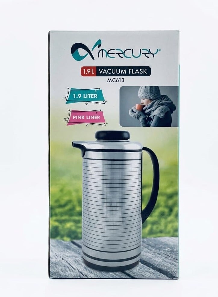 MERCURY VACUUM FLASK 1.9L MC613