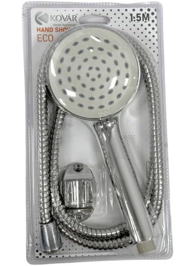 Kovar Stainless Steel Handheld Shower Head Set – Premium Adjustable Shower Spray With Ergonomic Handle For Luxurious Bathing Experience – Ideal For Home Bathrooms And Showers -Style 1 - Image 1