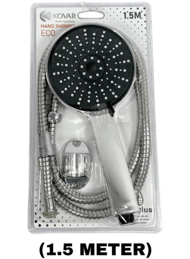 Kovar Stainless Steel Handheld Shower Head Set – Premium Adjustable Shower Spray With Ergonomic Handle For Luxurious Bathing Experience – Ideal For Home Bathrooms And Showers -Style 1 - Image 2