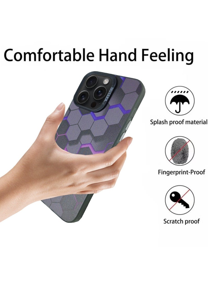 X-level iPhone 15 Pro Max Cover Case 3d Design,Printed With Cool Pattern Design Soft Silicone With Camera Len Protector Shockproof Protective Comfortable Touch Anti-scratch Shell Back Cover Phone Accessory - Image 2