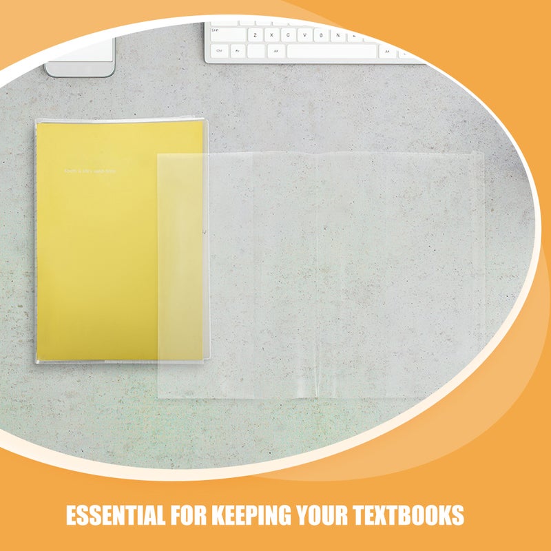 📦 غطاء كتب قطعة واحدة للاستخدام السهل على الكتب السميكة بحواف محكمة التثبيت للمتانة - Image 4