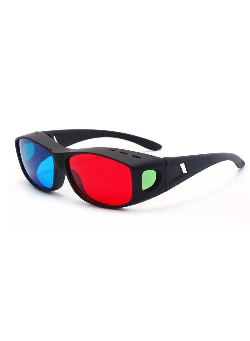 Red Blue 3D Glasses for Movie/Game - Image 1
