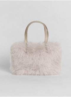 Haute Sauce The Fur Hand Bag - Baby Pink  - Image 5