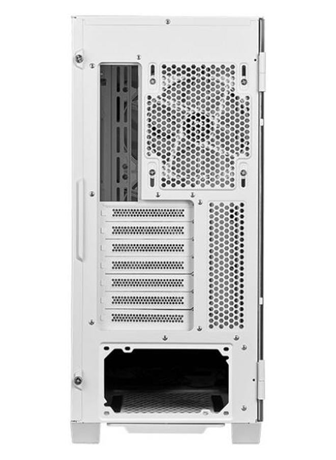 MSI MPG VELOX 100R Mid-Tower ATX Gaming PC Case, Tempered Glass Front Panel, 4x 120mm ARGB Fans, Support Up to 360mm Radiator, Vertical GPU Mount, Optimized Airflow, Type-C, 306-7G18W22-809 White  - Image 4