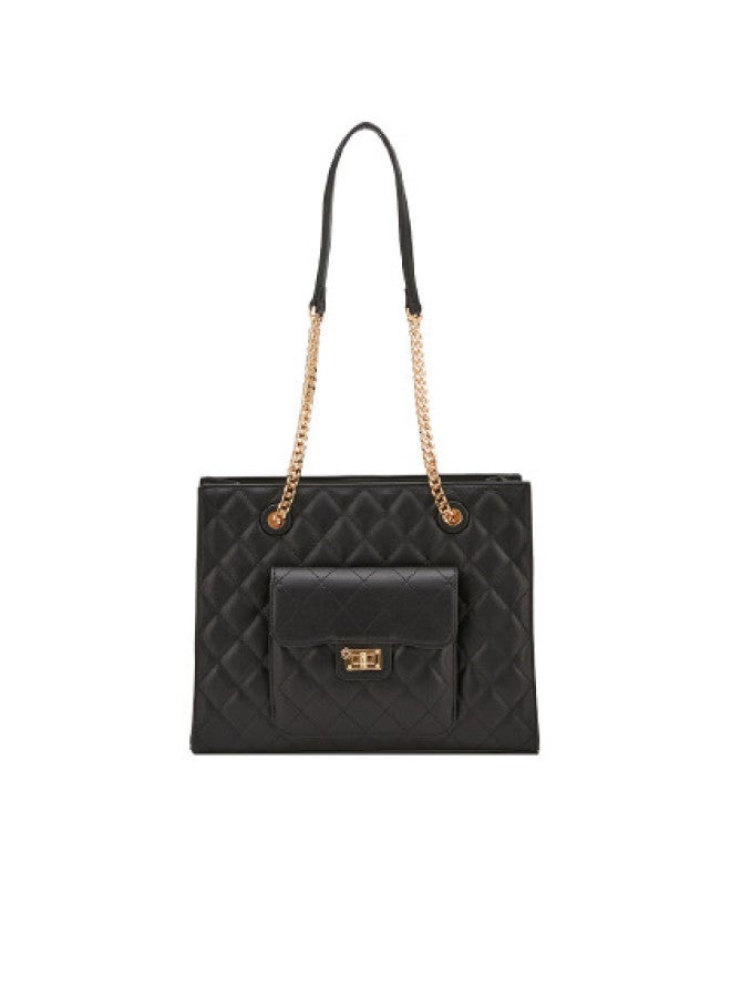 YEARCON Thoughtful Gift Pick】2025 Trendy Quilted Shoulder Bag, Chanel-inspired Chain Strap Crossbody Bag For Women, Perfect Gift For Girlfriend - Image 1