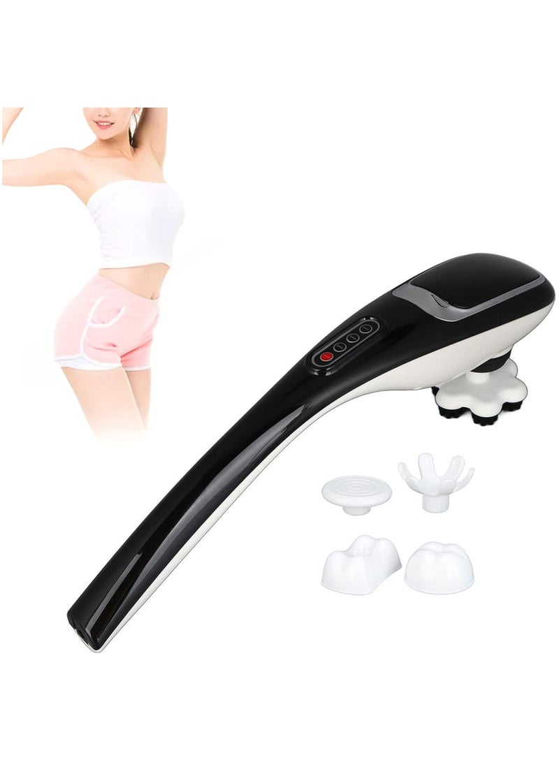 DubaiGallery Rechargeable Hand Held Deep Tissue Massager for Muscles, Back, Father Day Gifts FSA HSA Eligible Cordless Electric Percussion Body Massage for Foot, Neck, Shoulder, Leg, Calf - Image 2