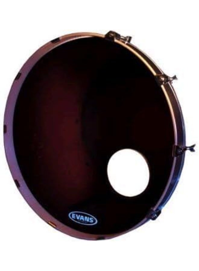 EVANS رأس طبل الباس الأسود المتجاوب إيفانز EQ3، 22 بوصة