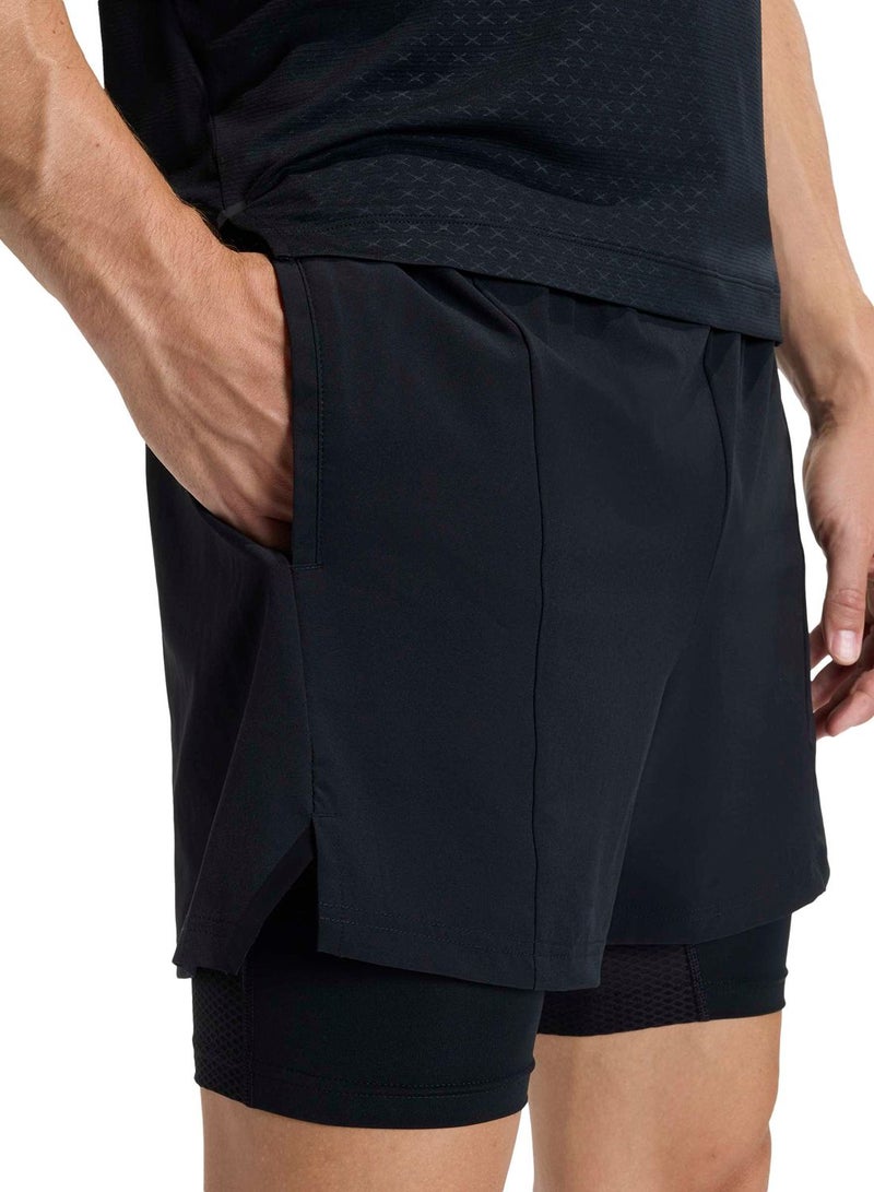 Adidas D4T Workout 2In1 Shorts - Image 4