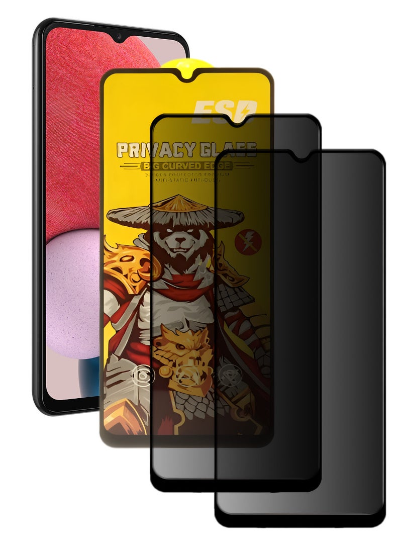 ESD 2 Pieces Tempered Dustproof Glass Screen Protector Compatible For Samsung Galaxy A13 4G - Image 1