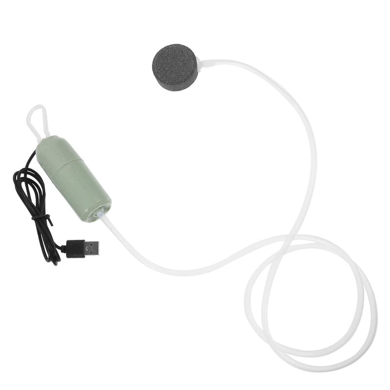 Mini Portable USB Air Pump Silent Oxygen Bubbler for Indoor Fish Tanks Aquarium Aerator - Image 2