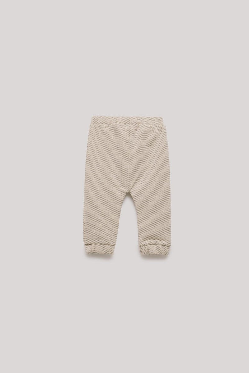 Layette Baby Girl Ecru Sweatpants  - Image 2